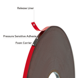 HPP Double Sided Tape, Heavy Duty Tape, Strong and Permanent for Outdoor and Indoor HPP (0.25 x36yd)