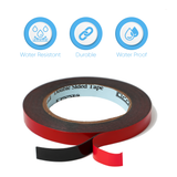 Double Sided Tape, Heavy Duty Tape, Strong and Permanent for Outdoor and Indoor HPP (0.5in x 16ft)