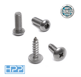 HPP License Plate Stainless Steel Screws Compatible with Volkswagen Models
