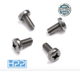 HPP License Plate Stainless Steel Screws Compatible with Audi Models