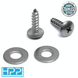 HPP License Plate Stainless Steel Screws Compatible with Subaru Models